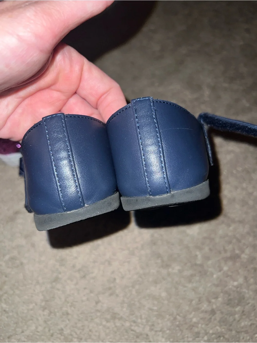 The Children's Place Navy Blue Mary Jane Dress Shoes